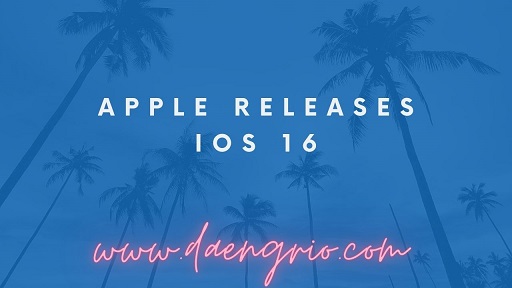 Apple Releases iOS 16