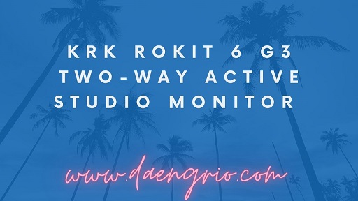 KRK Rokit 6 G3 Two-Way Active Studio Monitor 