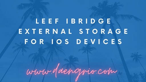 Leef iBridge External Storage for iOS Devices