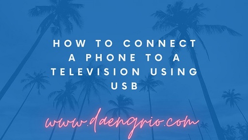 How to Connect a Phone to a Television Using USB