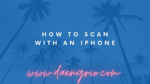 How to Scan with an iPhone