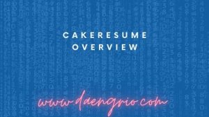 CakeResume Overview