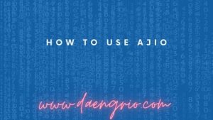 How To Use AJIO