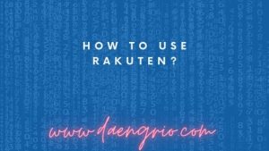 How To Use Rakuten