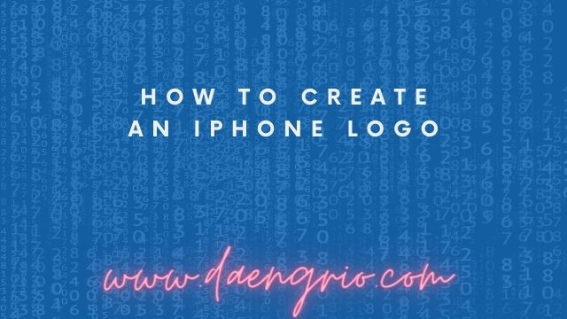 How to Create an iPhone Logo | Daeng Rio