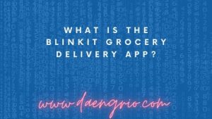 What Is the Blinkit Grocery Delivery App