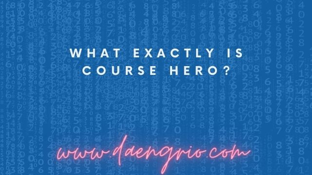 What exactly is Course Hero